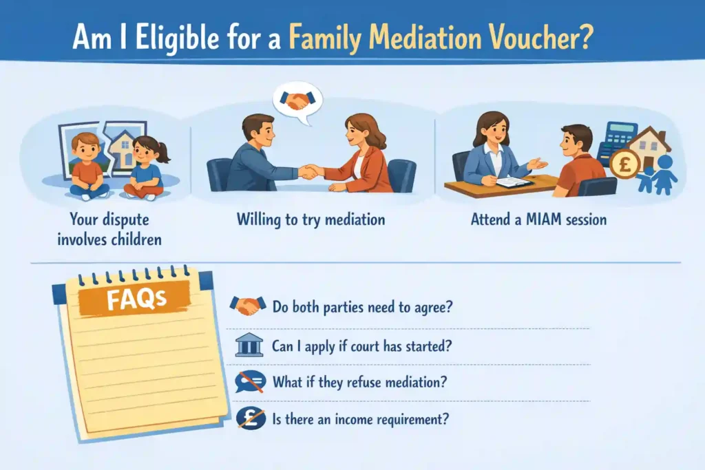 Am I Eligible for a Family Mediation Voucher Farnborough?