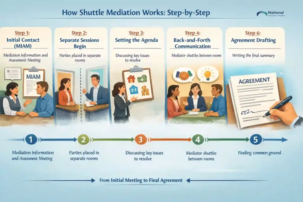 How Shuttle Mediation Works: Step-by-Step Farnborough