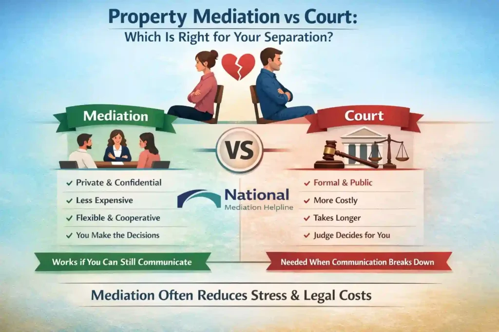 Property Mediation vs Court: Which Is Right for Your Separation Farnborough?
