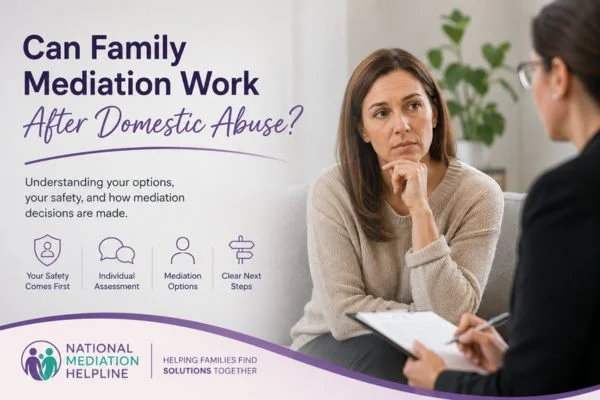 Can Family Mediation Farnborough Work After Domestic Abuse?